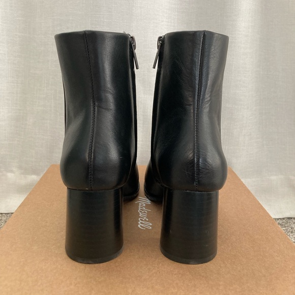 MADEWELL | Mira Side Seam Ankle Boot - Black leather - size 7 - Picture 7 of 9